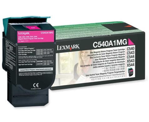 Lexmark C540A1MG - Kırmızı Toner